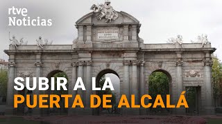 PUERTA DE ALCALÁ VISITAS GUIADAS GRATUITAS durante su proceso de restauración  RTVE Noticias [upl. by Daphene]