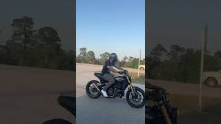 Motorcycle Rev Matching Downshifts Crazy Sound motorcycle shorts [upl. by Esinyt885]