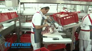 KITTNER Anlagen und mashinenbau Pork deboning and trimming [upl. by Suired57]