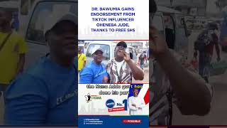 ree SHS brings new voices to the campaign TikTok star Oheneba Jude endorses Dr Bawumia [upl. by Magner784]