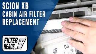 How to Replace Cabin Air Filter 2012 Scion xB  AQ1102C [upl. by Aicenev]