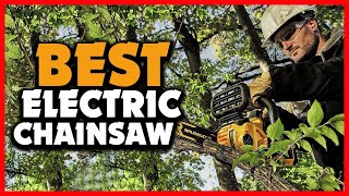 ✅Top 5 Best Electric Chainsaw in 2024 [upl. by Hartley]