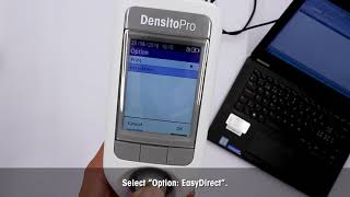 Density2Go How to Export Data to EasyDirect [upl. by Leavelle]