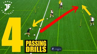 LOADS OF PASSING COMBINATIONS FOR SOCCER ⚽️ JONER COACHES [upl. by Mclain]