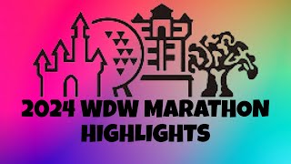 2024 Walt Disney World Marathon Highlights [upl. by Aila]