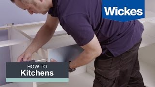 How to Fit Kitchen Doors and Drawers with Wickes [upl. by Naujd]