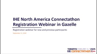 IHE Connectathon System Registration in Gazelle [upl. by Lonyer834]