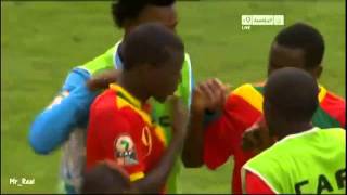 Botswana vs Equatorial Guinea Highlights  AFCON 2012 [upl. by Zetnwahs]