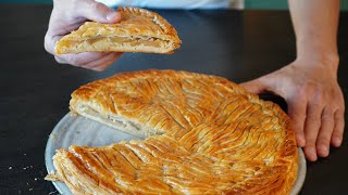 Galette des Rois Pomme Amande  nouvelle recette 2023 ultra bonne [upl. by Enitsuga626]