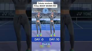 INTENSE Full Body Fat Burning TABATA Cardio at Home  No Equipment growwithjo [upl. by Wilie]