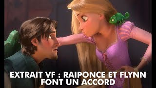 Raiponce  Extrait Raiponce et Flynn font un accord  Disney BE [upl. by Aoniak178]