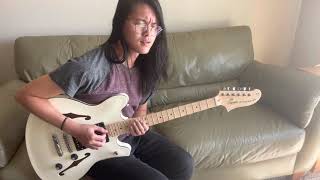 Squier Affinity Starcaster Jam [upl. by Ellevehs745]