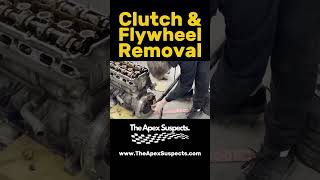 Clutch amp Flywheel bmw e36 engineswap enginebuild projectcar mechanic car cars shorts short [upl. by Eiramlatsyrk]