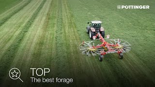 PÖTTINGER  TOP Rakes  The best forage EN [upl. by Nwahsyd48]