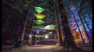 Camp in the trees  Tentsile quotconnectquot tree tent  double hammock [upl. by Nesiaj]