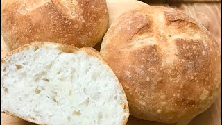 Sans Pétrissage et sans machine‼️ Un pain Extra moelleux sans effort 😉😋  No Knead Bread [upl. by Hurwit168]