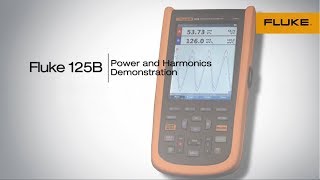 Fluke ScopeMeter® 120B Series Power and Harmonics Mode [upl. by Eibur]