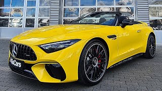 2023 New Mercedes AMG SL 55 Roadster  Features Interior Exterior Sound amp Drive [upl. by Yecrad955]