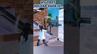 My First Chapter 2 Remix RELOAD Rank is shorts short fortnite フォートナイト ショート ショート動画 [upl. by Serdna207]