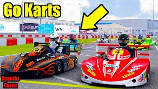 How To GO KARTING In Assetto Corsa [upl. by Lizabeth387]