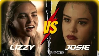 LIZZIE SALTZMAN VS JOSIE  QUEM VENCE A FUSÃO  The VAMPIRE DIARIES [upl. by Cornie137]