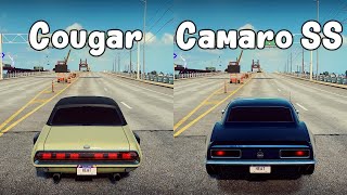 NFS Heat Mercury Cougar vs Chevrolet Camaro SS  Drag Race [upl. by Anecuza]