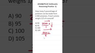 ASVABPiCAT Arithmetic Reasoning Practice Test Q Multiplying Fractions acetheasvab w grammarhero [upl. by Nerhe]