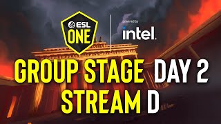 LIVE ESL One Berlin 2023  Stream D [upl. by Burrell419]