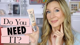 Foundation Friday Over 50  IT CC Nude Glow  3Day Wear Test on Mature Skin [upl. by Pasho520]