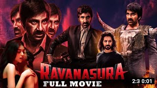 Ravanasura  Full Movie  Movie Facts amp Story  Ravi Teja  Daksha Nagarkar  Public Film Studio EN [upl. by Atnwahsal]