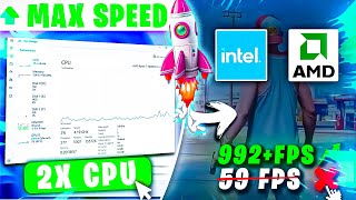 ⚙️How To Maximize CPU Speed for Ultimate Performance 🚀 Windows 1011 [upl. by Derk889]