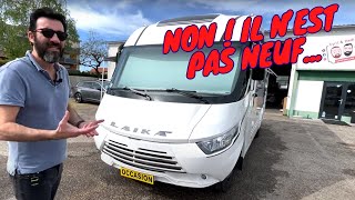 Un Campingcar dOCCASION en si bon état  Cest POSSIBLE  LAIKA ECOVIP 612 [upl. by Kcirdneked]