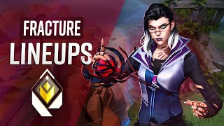 Fade Lineups Fracture  Valorant Guide NEW [upl. by Hajile]