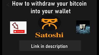 Satoshi BTCs  How to withdraw bitcoin from BTCs mining app to your wallet [upl. by Janette347]