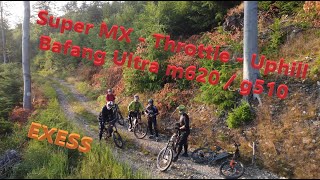 EXESS amp Super MX  Throttle  Uphill  40  50 kmh  Bafang Ultra m620  g510  4K [upl. by Aratahc]