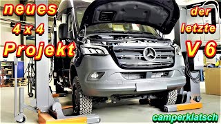 Neues Wohnmobil 🔥 UNSER ConceptCar ❤️ Mercedes Sprinter 4x4 Allrad Camper Projekt von Camperklatsch [upl. by Eellac]