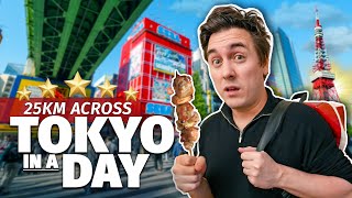 I Tried Walking Across Tokyo in a Day ⛩️ [upl. by Etteneg]