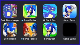 Sanic Meme Jumper  SonicDash Go Sanic Goo  Jump Fever  Sonic Boom  Sonic Forces  Sonic Jump [upl. by Vadim]