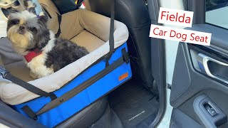 Fielda Car Dog Seat waterproof and portable dogs dogbed dogcarseat [upl. by Naired103]