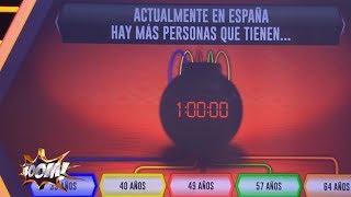 Edad que tienen más españoles en la actualidad  BOOM [upl. by Dudden109]