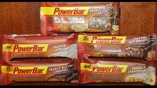 Power Bar Chocolate PB CrispCaramel AppleCaramel Nut BrowniePB CaramelVanilla Caramel Nut [upl. by Nwahsaj]