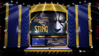 WWE Stage Sting  Hall Of Fame 2016 [upl. by Claire]