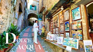 Italian village one of the most beautiful in Liguria DOLCEACQUA 1 day trip from Nice [upl. by Ytitsahc]