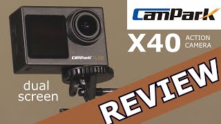 Campark X40 Review [upl. by Lyrahs380]