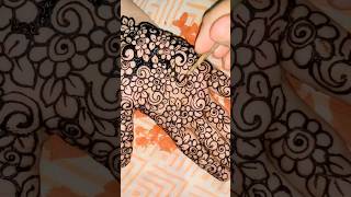 CutWork Design mehndi design shortvideo [upl. by Sato]