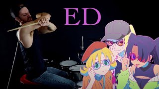 The Idaten Deities Know Only Peace Ending  平穏世代の韋駄天達 ED  Raika 雷火 Akari Nanawo  Drum Cover [upl. by Smitty]