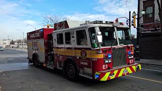 Hamilton Fire Engine 1 Responding [upl. by Ocin]