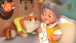 44 Cats  Meatball brings the mail to Granny Pina [upl. by Aticilef484]