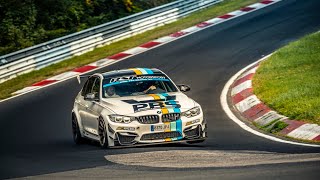 BMW M3 F80 721BTG nurburgring bcracinguk8526 pbsbrakes [upl. by Kimble]