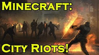 Minecraft  CITY RIOTS  2nd March Livestream Griefing [upl. by Sheela]